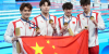 파리올림픽| 中, 수영 남자 4x100m 혼계영 금메달