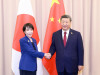 中 시진핑, 日 총리 회견...건설·안정적인 중·일 관계 구축에 힘쓸 것