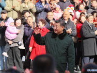 中 시진핑 주석, 춘절 앞두고 베이징 시찰