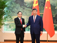 中 시 주석, 베트남 공산당 서기장 특사 회견