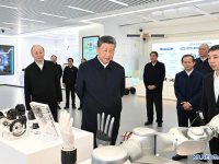 中 시 주석, 베이징 국가정보기술응용혁신산업단지 시찰