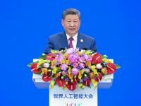 中 시진핑, WAIC서 글로벌 AI 발전 지원책 발표...개도국 5천 명 교육할 것