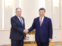 中 시진핑 주석, 라브로프 러시아 외무장관과 회견