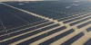 하늘에서 내려다본 中 신장(新疆) 태양광 발전 프로젝트