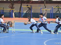 다채로운 체육활동 마련한 中 광시 초등학교