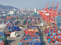 中 1~2월 수출입 18.3% 증가...두 자릿수 성장세 회복