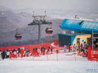 中 빙설 스포츠 인기 꾸준...지난 3개월간 스키장 방문객 1억 명 훌쩍