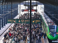 中 춘절 연휴 마지막 날, 승객 운송량 2천만 명 육박