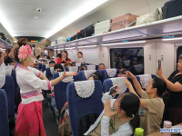 中-라오스 철도, 개통 3년 만에 크로스보더 여객 80만 명 돌파